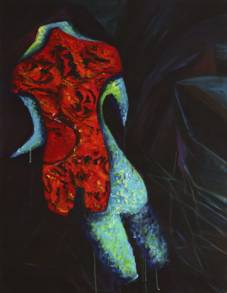 Nocturne - 70 x 90 cm - acryl op doek